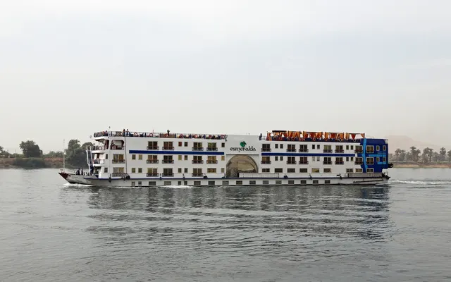 Bateau de croisière sur le Nil